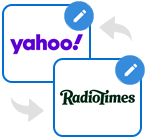 Example of customizing the Kadaza homepage